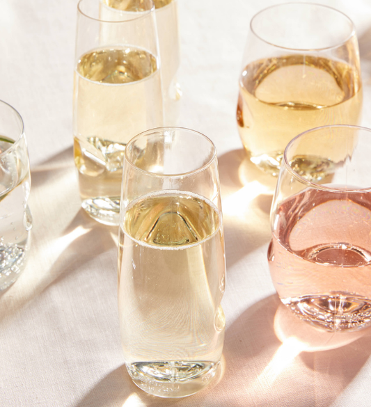 8oz/325ml Plastic Champagne Flutes Glass - Box of 120
