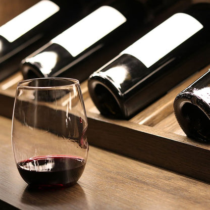 16oz/475ml Plastic Red Wine Glass - Box of 50